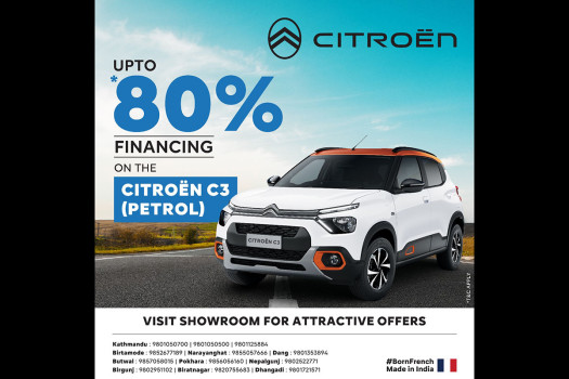 Shangrila Motors offers 80 pc financing facility on Citroën C3 purchase 