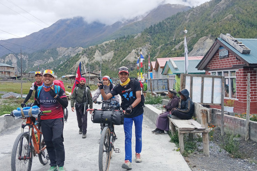 Tourist numbers rise in Manang from mid-Sep