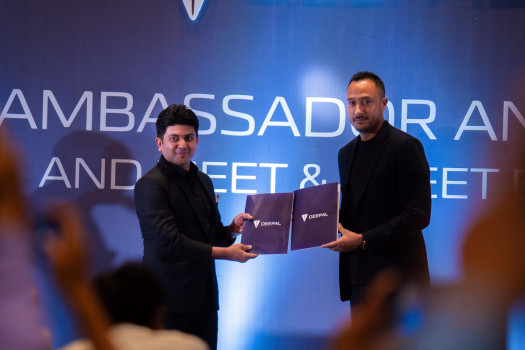 Paras Khadka becomes the Brand Ambassador of Deepal EV