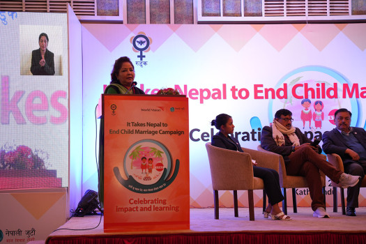 WVI Nepal concludes ‘It Takes Nepal to End Child Marriage campaign‘