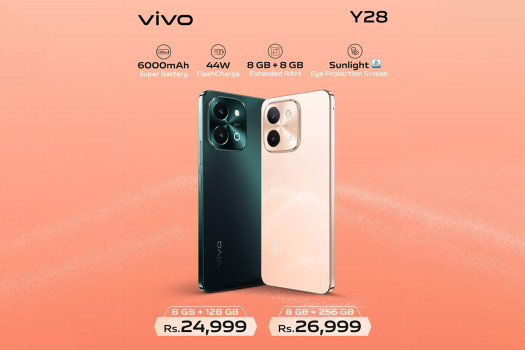 vivo launches Y28 smartphone with ultra-slim design, powerful 6000 mAh battery