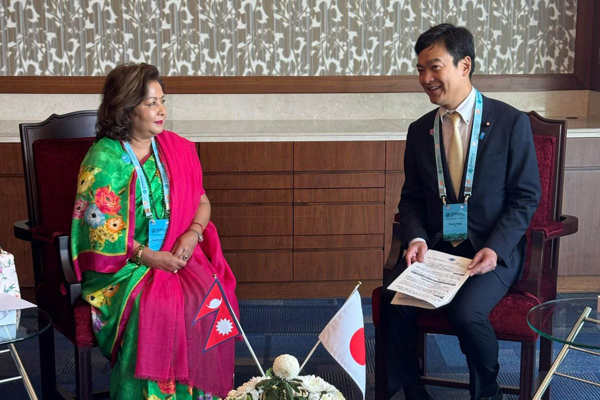 FM Rana meets Japanese Minister Takuma, urges for cooperation in restoring BP Highway