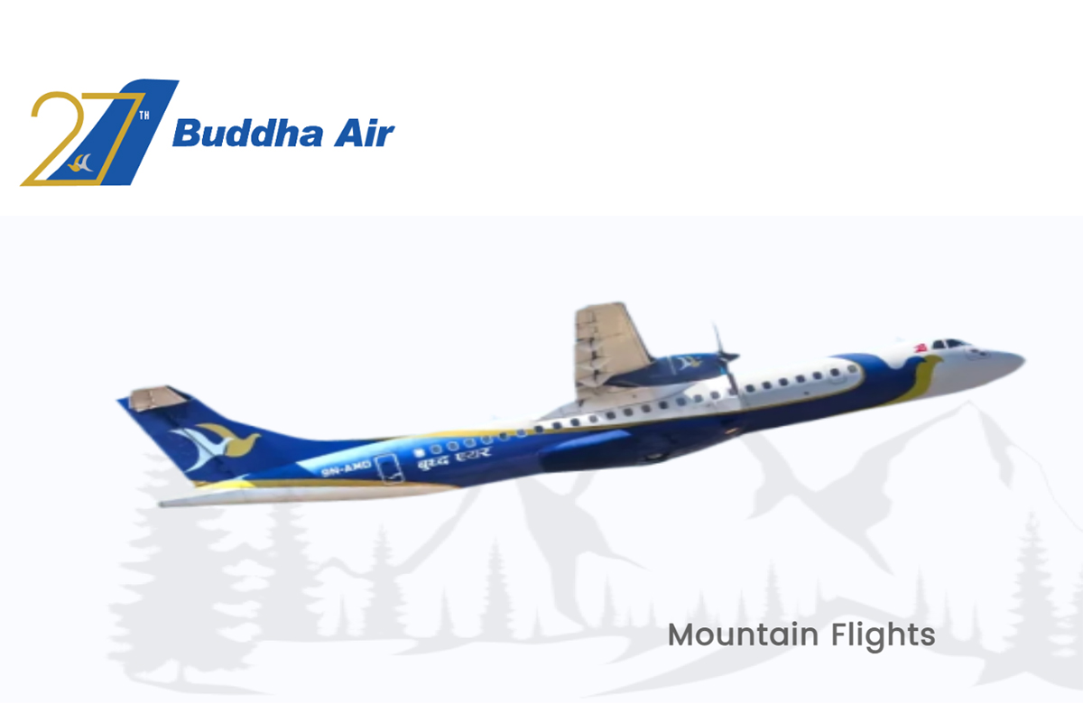 Buddha Air's mountain flight diverted to Kathmandu due to engine issue