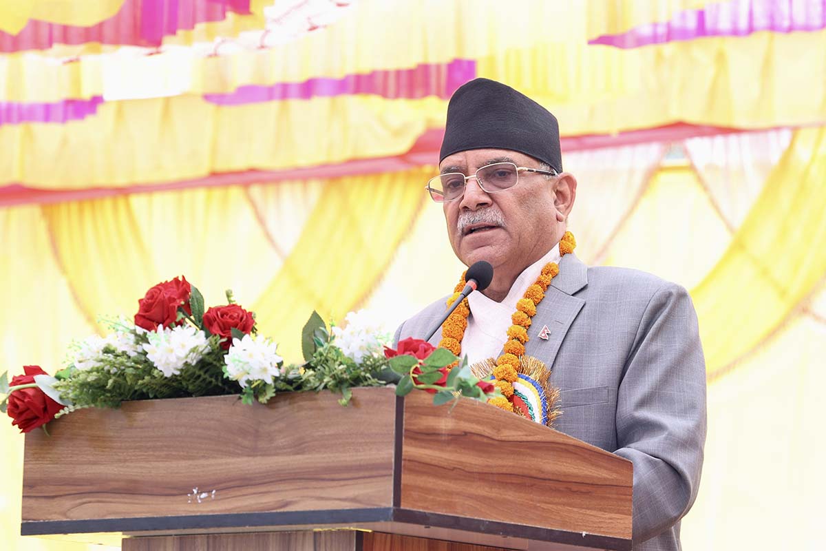 Provincial, local governments will be assigned projects costing less than Rs 30m: PM Dahal