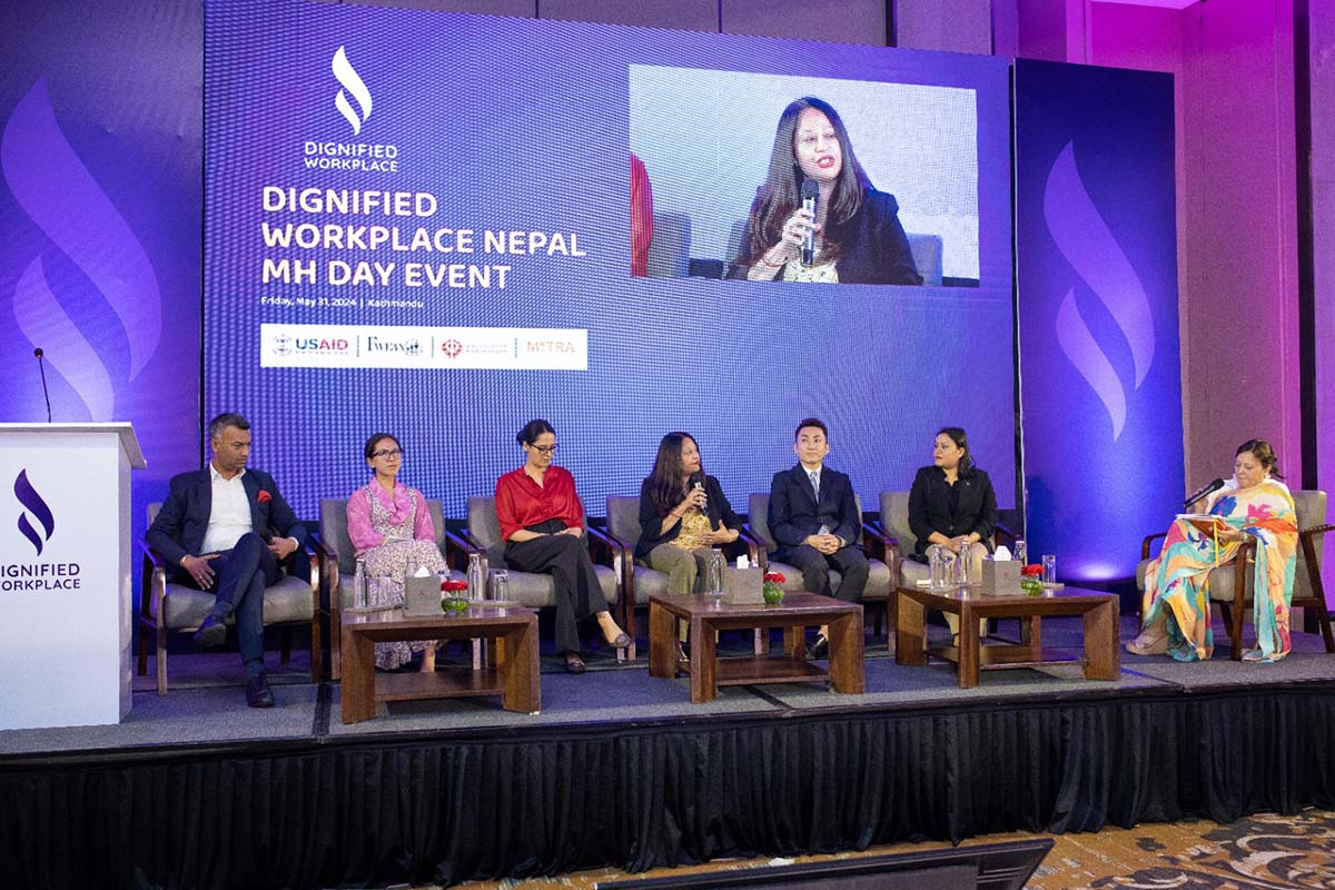 Dignified Workplace Nepal holds event to mark World Menstrual Hygiene Day