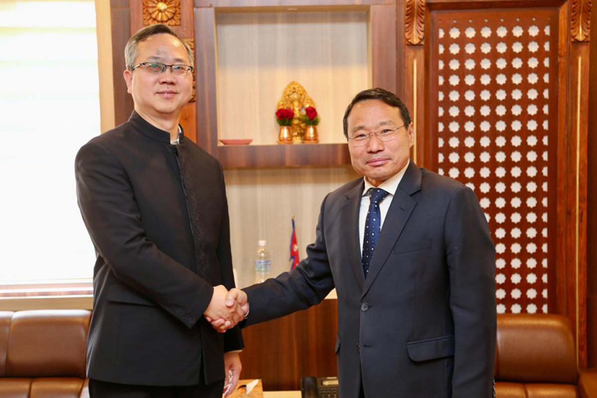 Finance Minister, Chinese Ambassador discuss bilateral cooperation, development projects