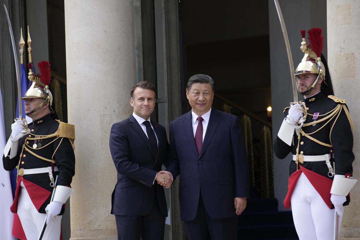 Macron puts trade, Ukraine as top priorities as China's Xi opens European visit in France