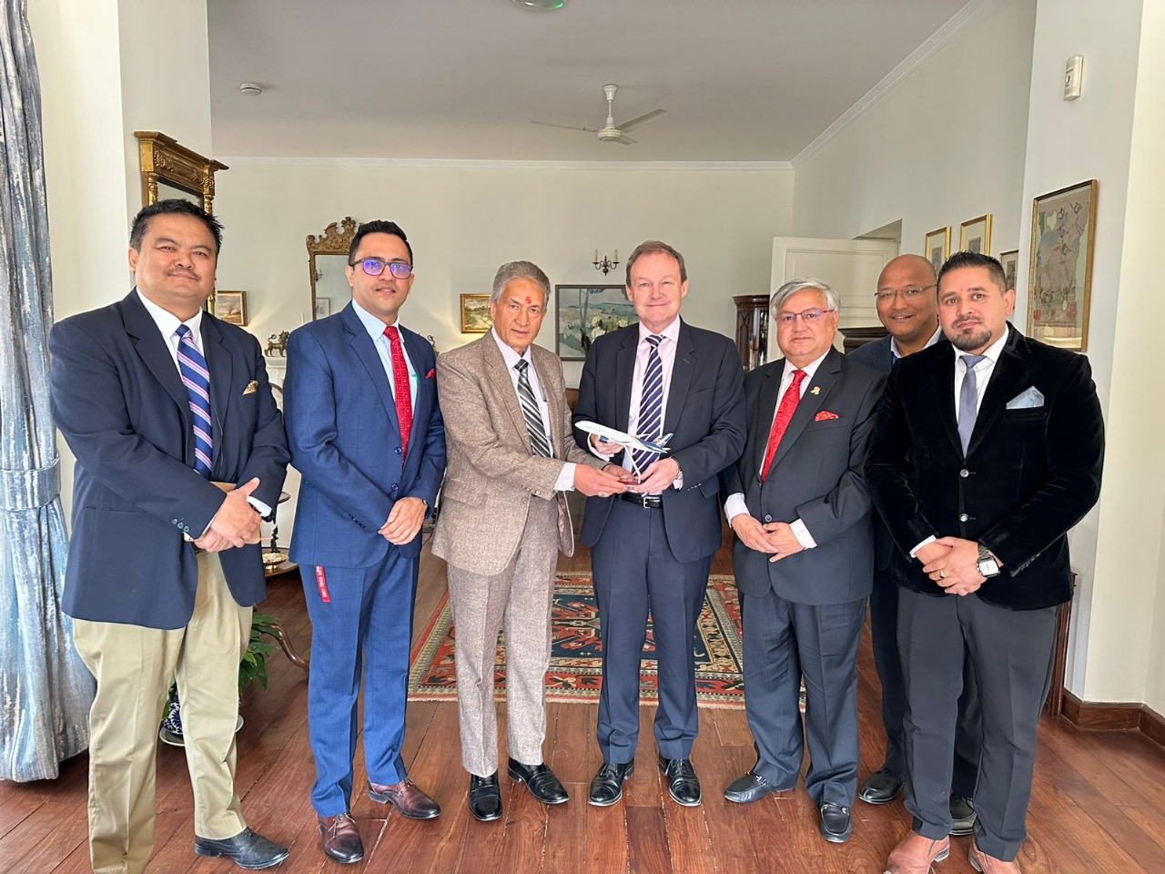 Himalaya Jet delegation meets British Ambassador Fenn, discusses collaborative opportunities