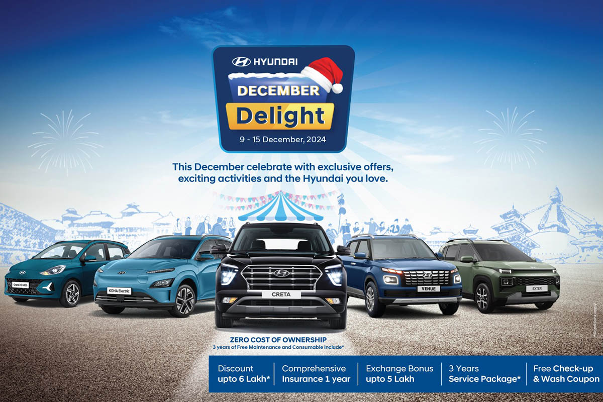 Hyundai Nepal launches 'December Delight' campaign