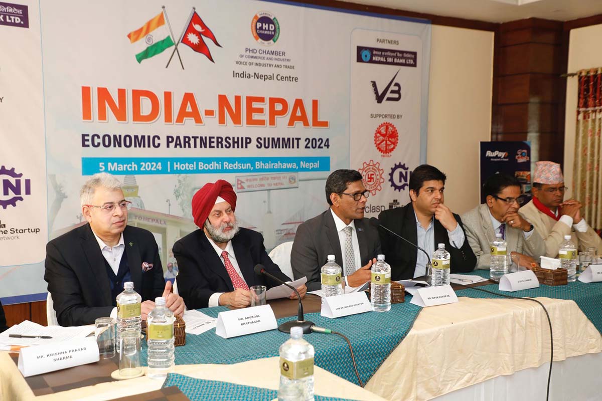 India-Nepal Economic Partnership Summit 2024 to boost bilateral trade