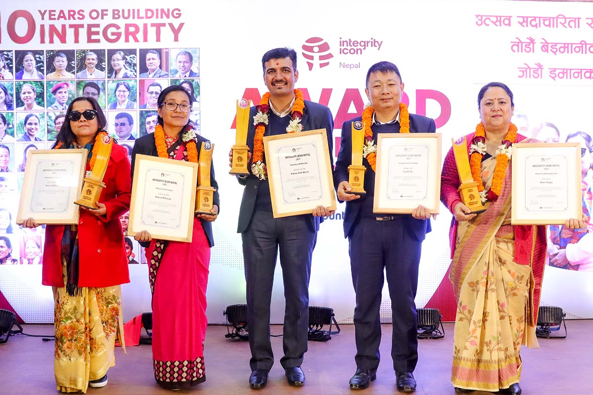 Integrity Icon Nepal 2023: Celebrating honesty and excellence in government service