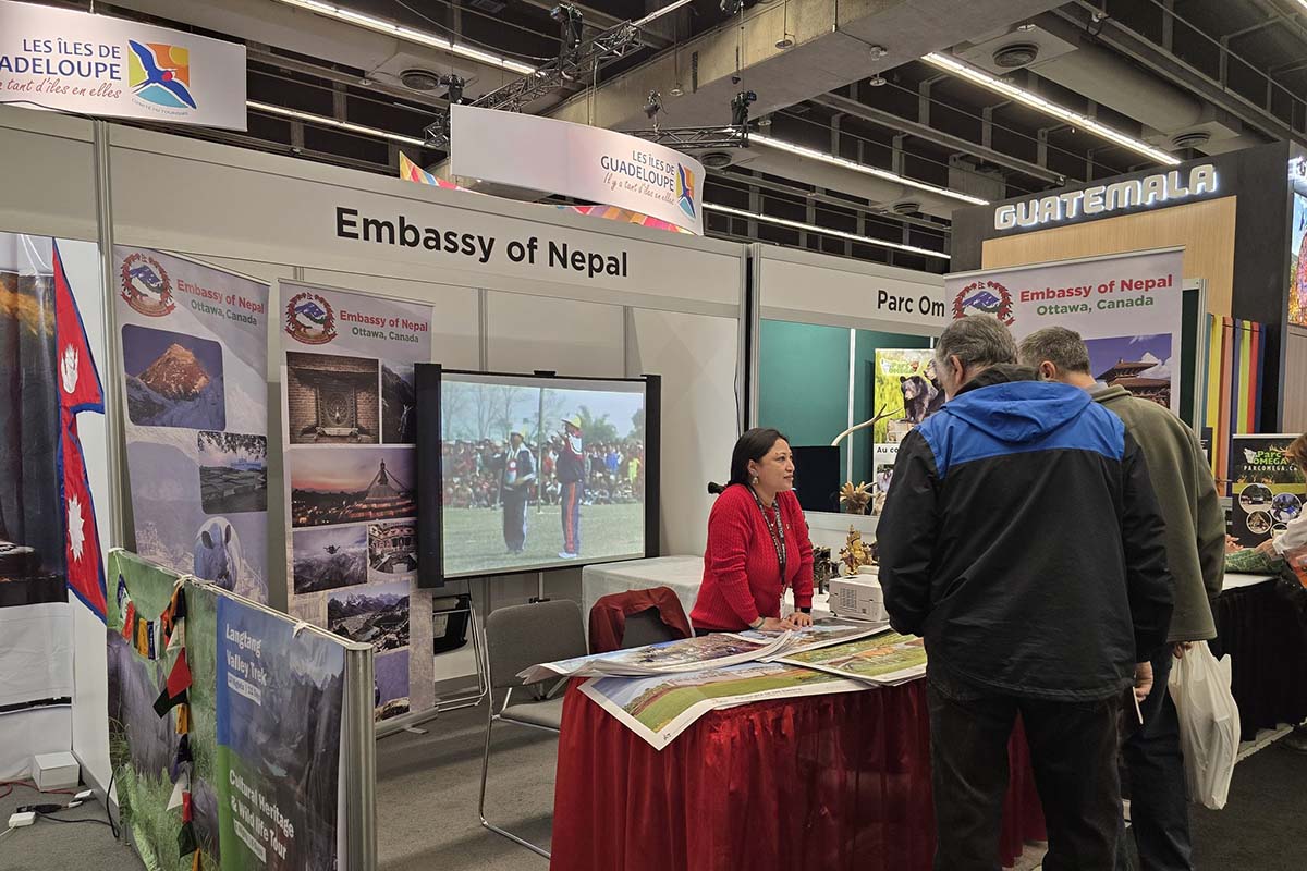 Nepal participates in international tourism and travel show  in Canada