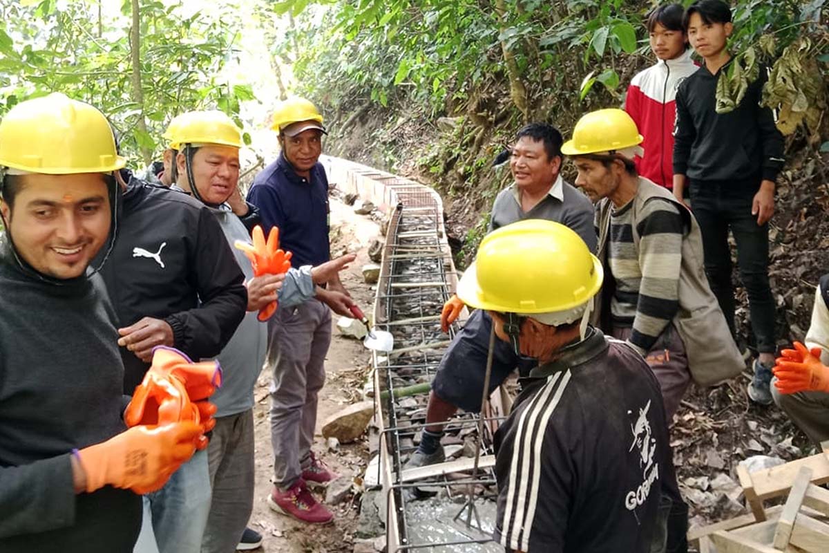 Foundation stone laid for four irrigation projects in Ilam