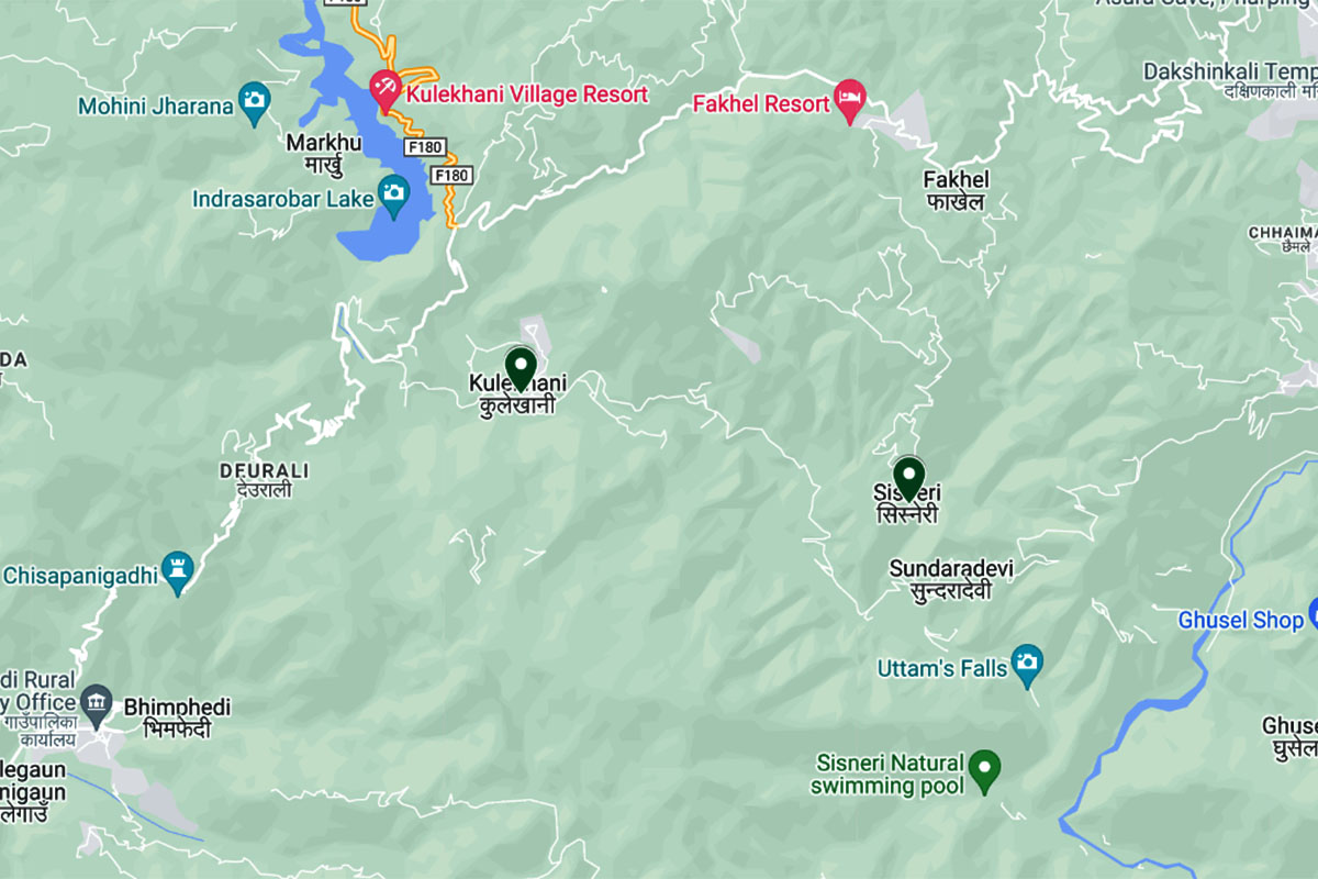 Kulekhani-Sisneri road reopens after maintenance work