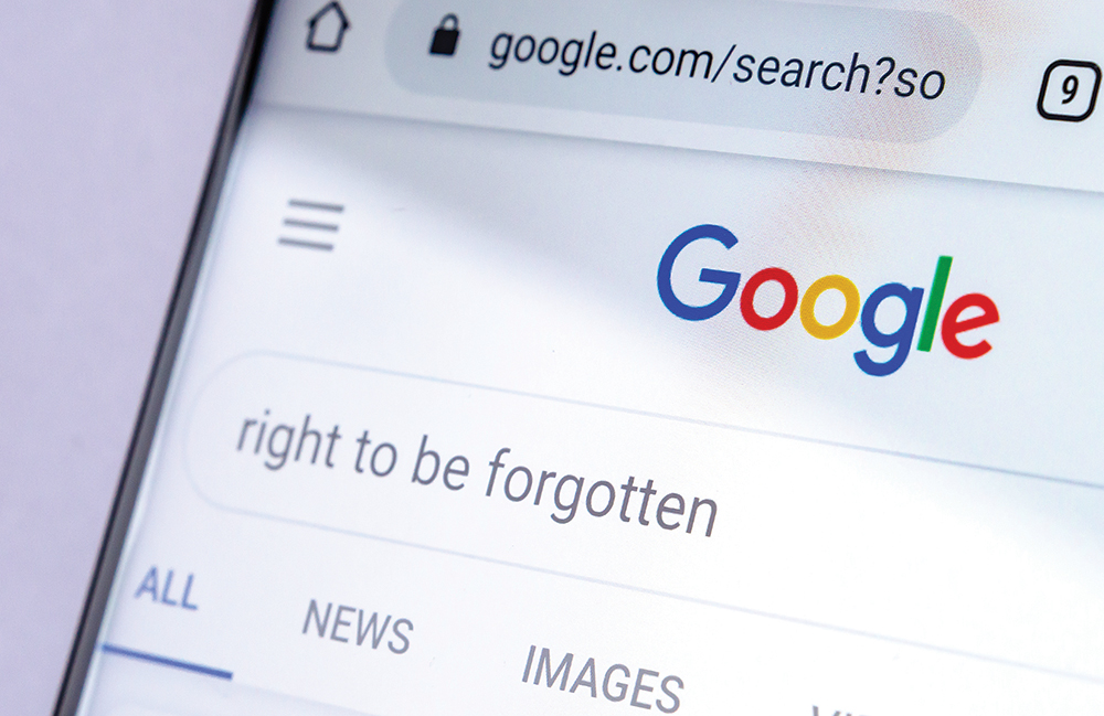 Data Anonymisation & The Right to Be Forgotten On Search Engines