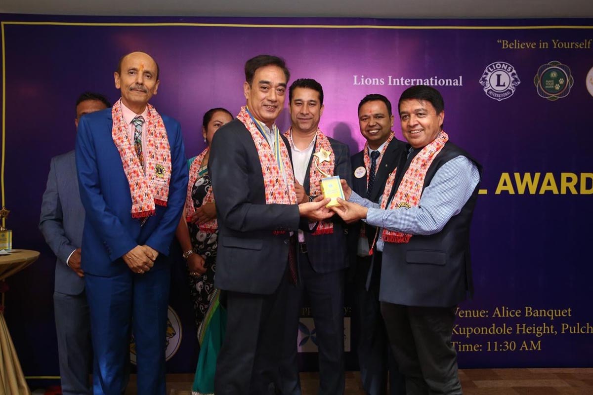 Lions International honours NCC IPP Malla with Corporate Social Award