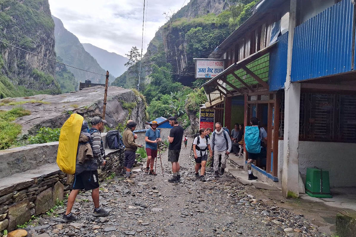 Over 10k foreign tourists visit Manaslu area in 2024