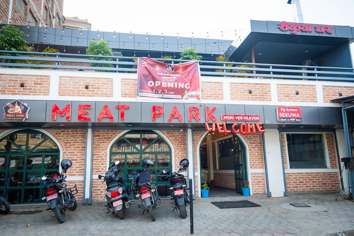 Meat Park - NON-VEG HEAVEN, a restaurant, opened in Kuleshwor