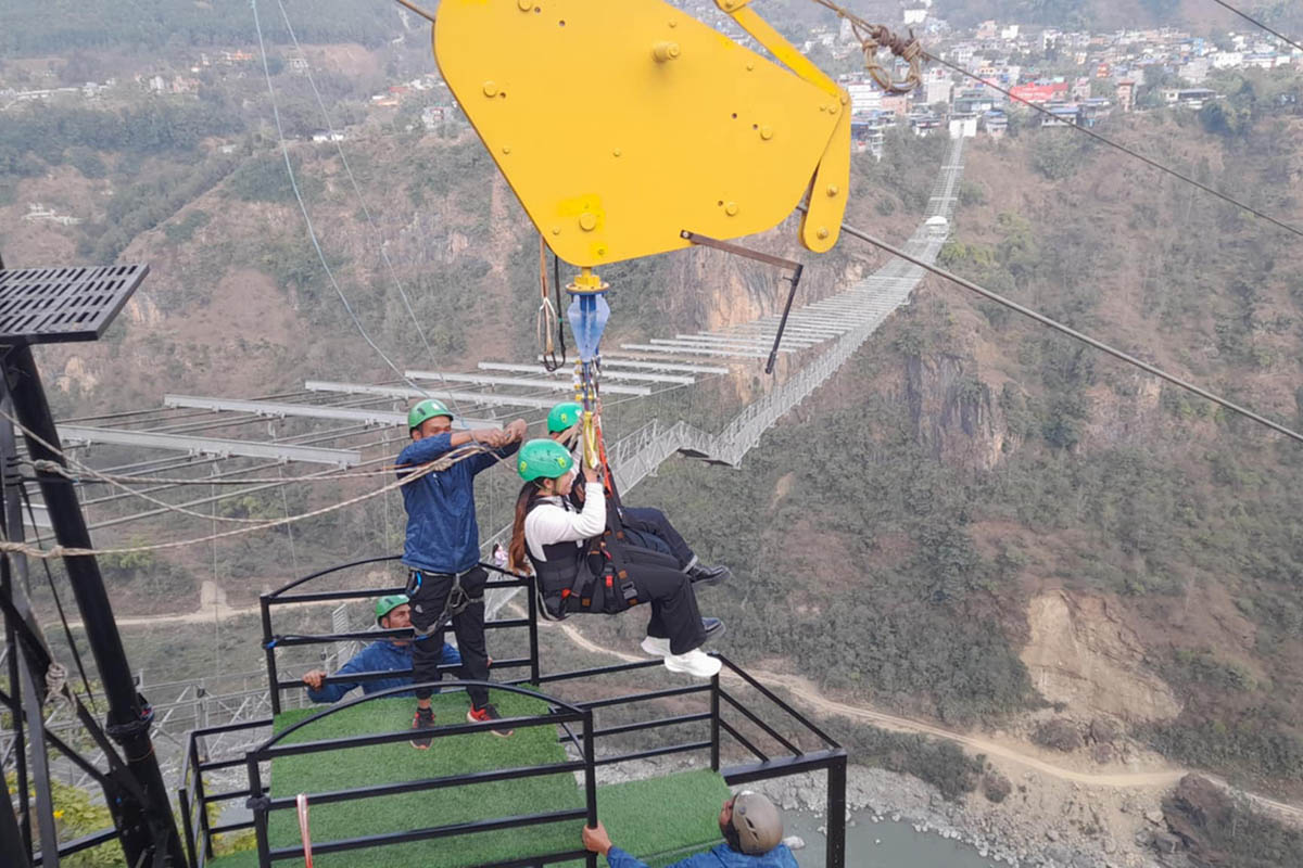 World's tallest and longest Megatroll starts operation in Parbat