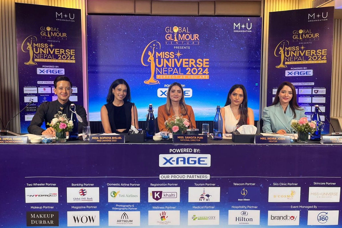 Top 35 contestants auditioned for 'Miss Universe Nepal 2024'