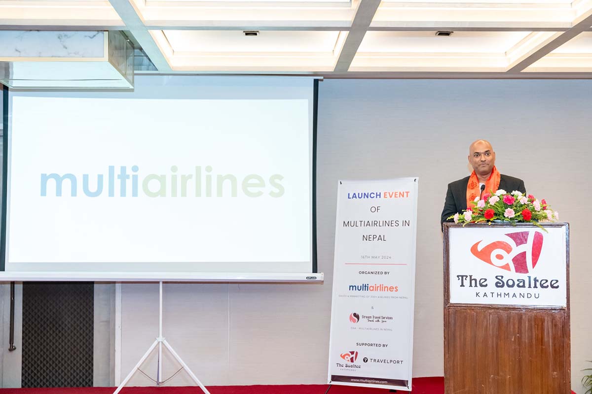 Multiairlines launched in Nepal forging alliance with stream travel services