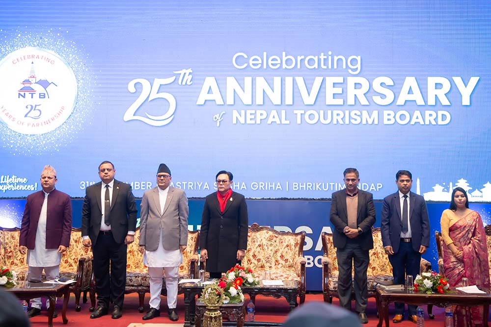 Nepal Tourism Board celebrates silver jubilee