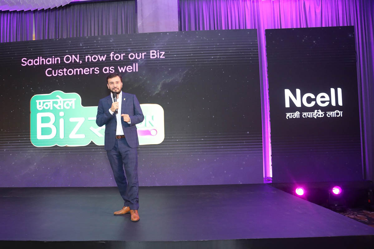 Ncell steps into the future with Ncell ‘Biz Sadhain ON’