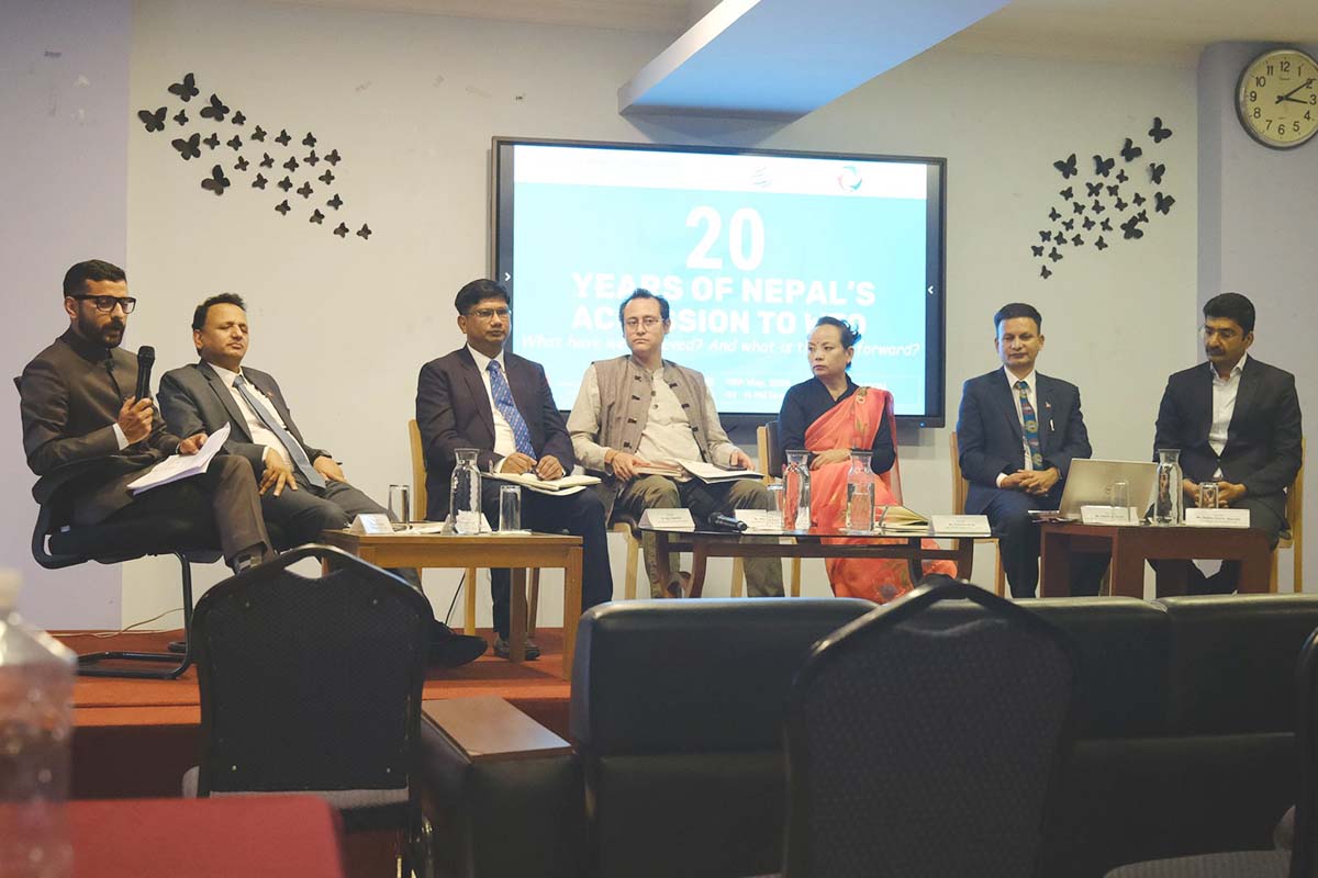Nepal marks 20 years in WTO: Experts highlight trade deficit and lack of competitive edge