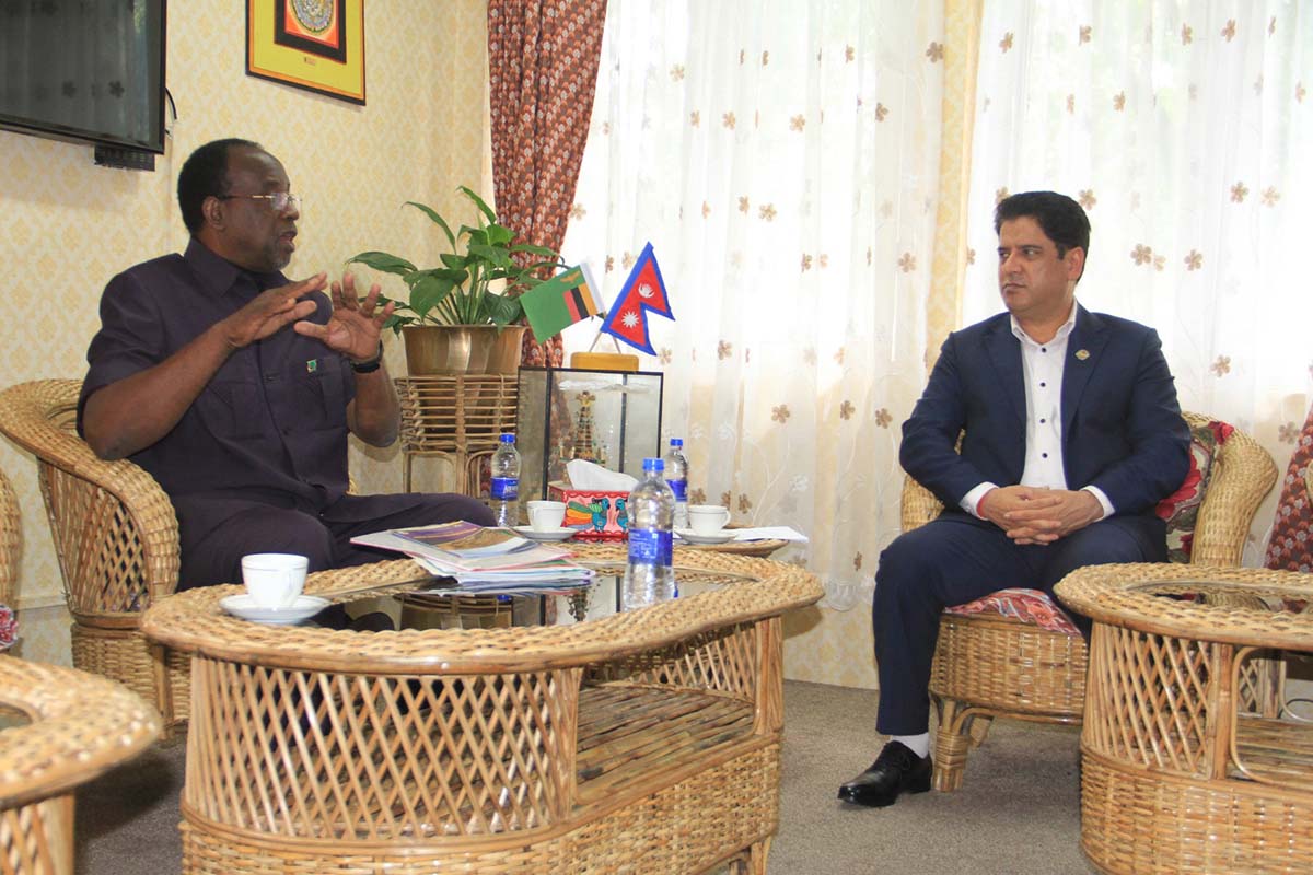 Zambia pledges technical support for Nepal's mineral exploration