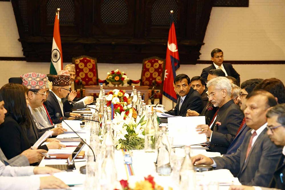 Nepal-India Joint Commission meet underway in Kathmandu