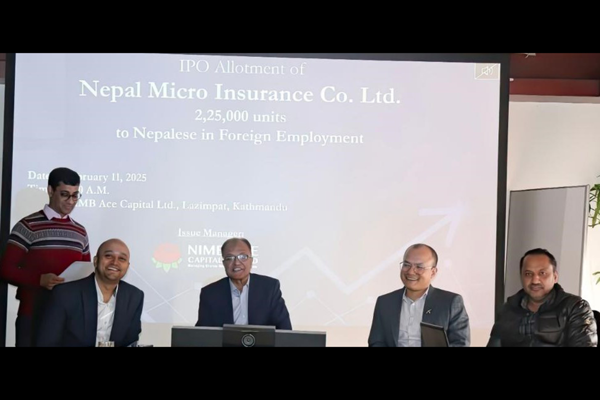 Nepal Micro Insurance Company allocates 225,000 shares to Nepalis Abroad