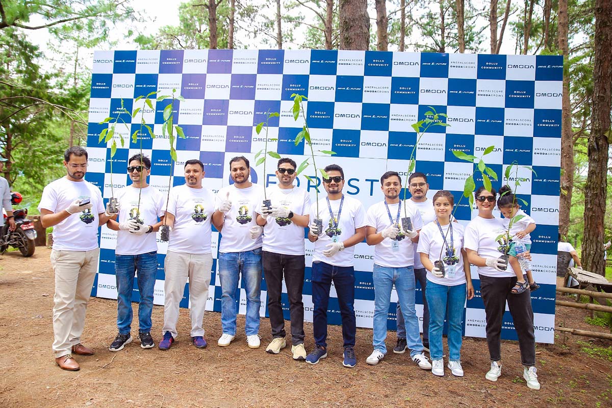 SPG Automobiles plants 3,000 trees as part of 'Nepal Scores OMODA Grows' initiative
