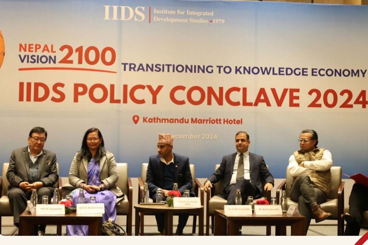 IIDS Policy Conclave 2024 explores solutions to Nepal’s critical challenges