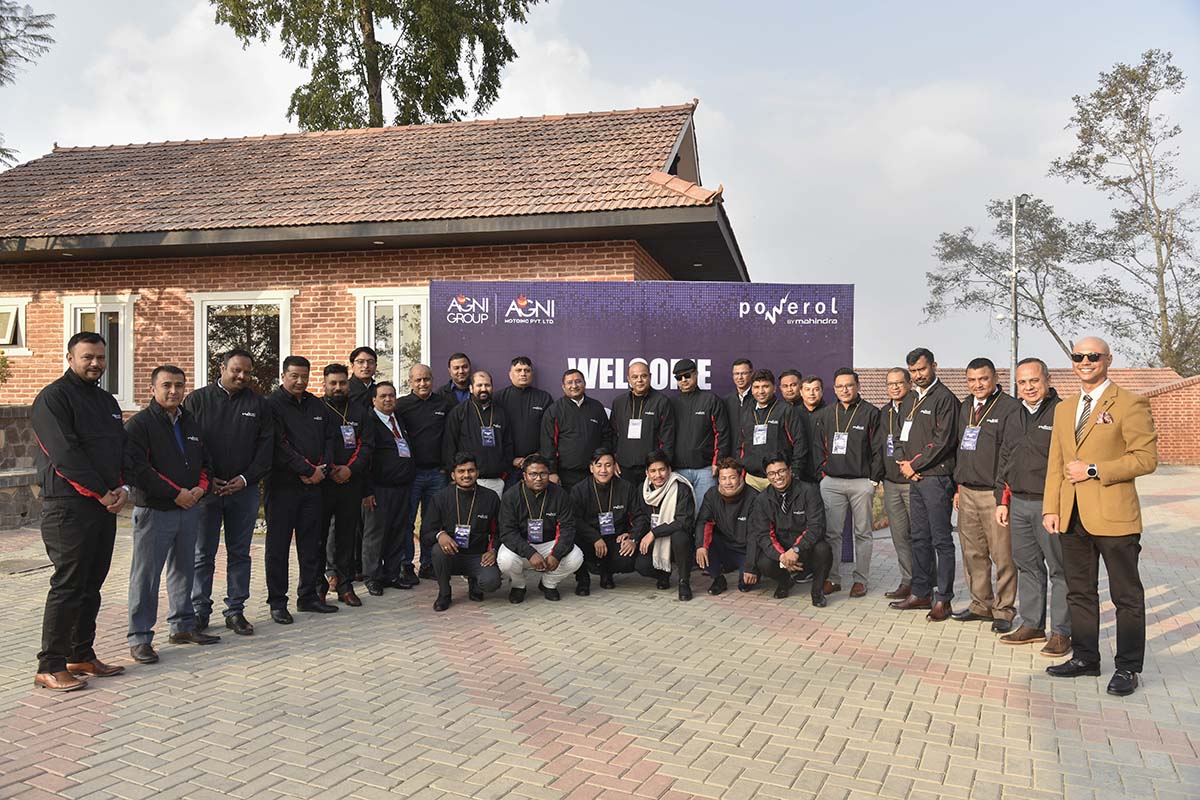 Agni Motoinc hosts Powerol genset dealers' meet in Nagarkot