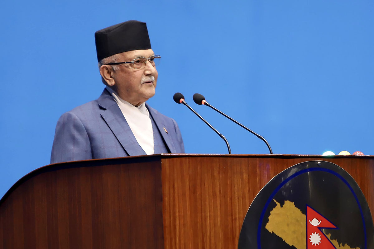 PM Oli announces roadmap to export 10,000MW of electricity to India