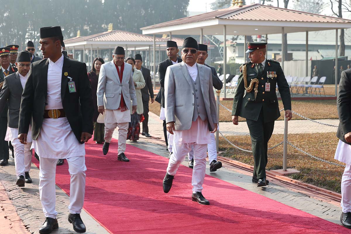 PM Dahal returns home from NAM summit