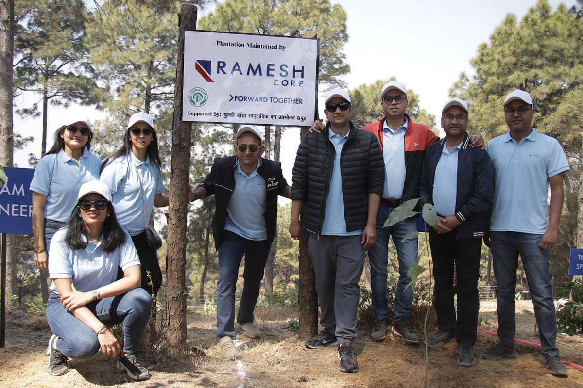 Ramesh Corp honours founder’s legacy with tree planting ceremony