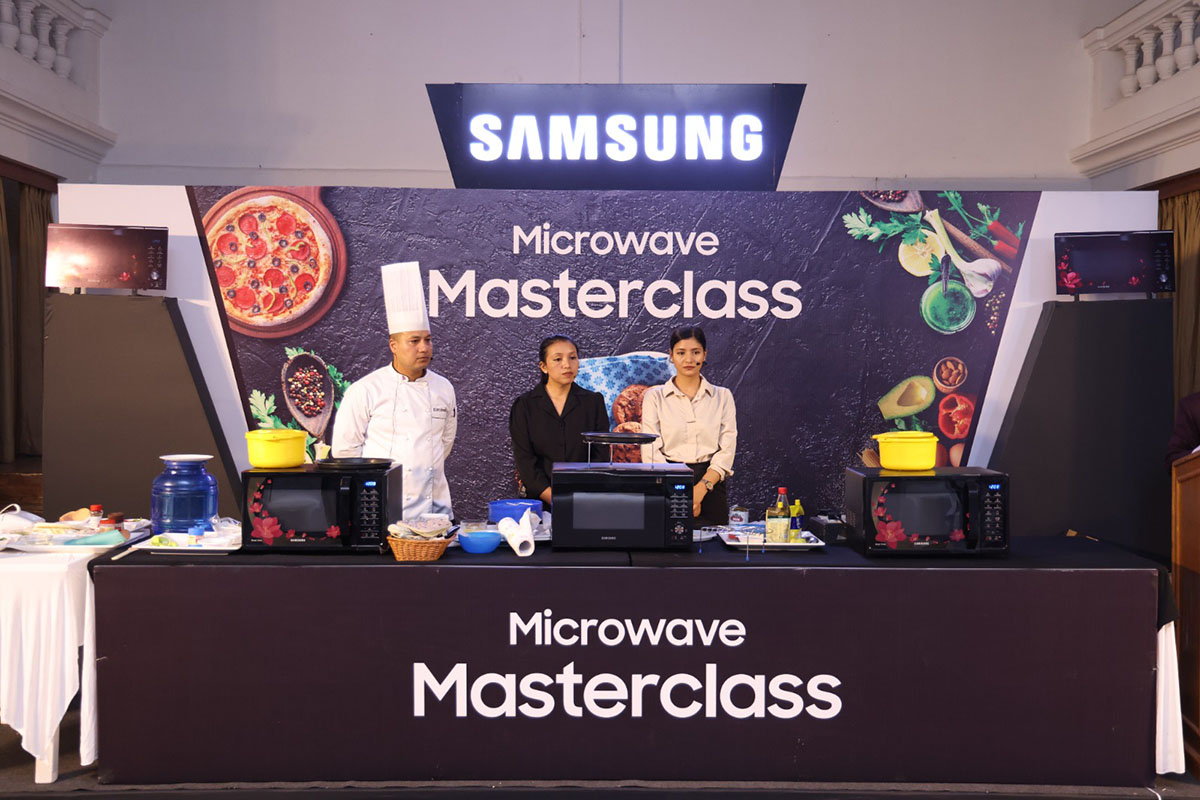 Samsung hosts Microwave Masterclass in Kathmandu