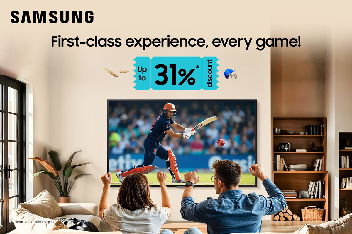 Samsung Nepal offers cashback on TVs during Nepal Premier League