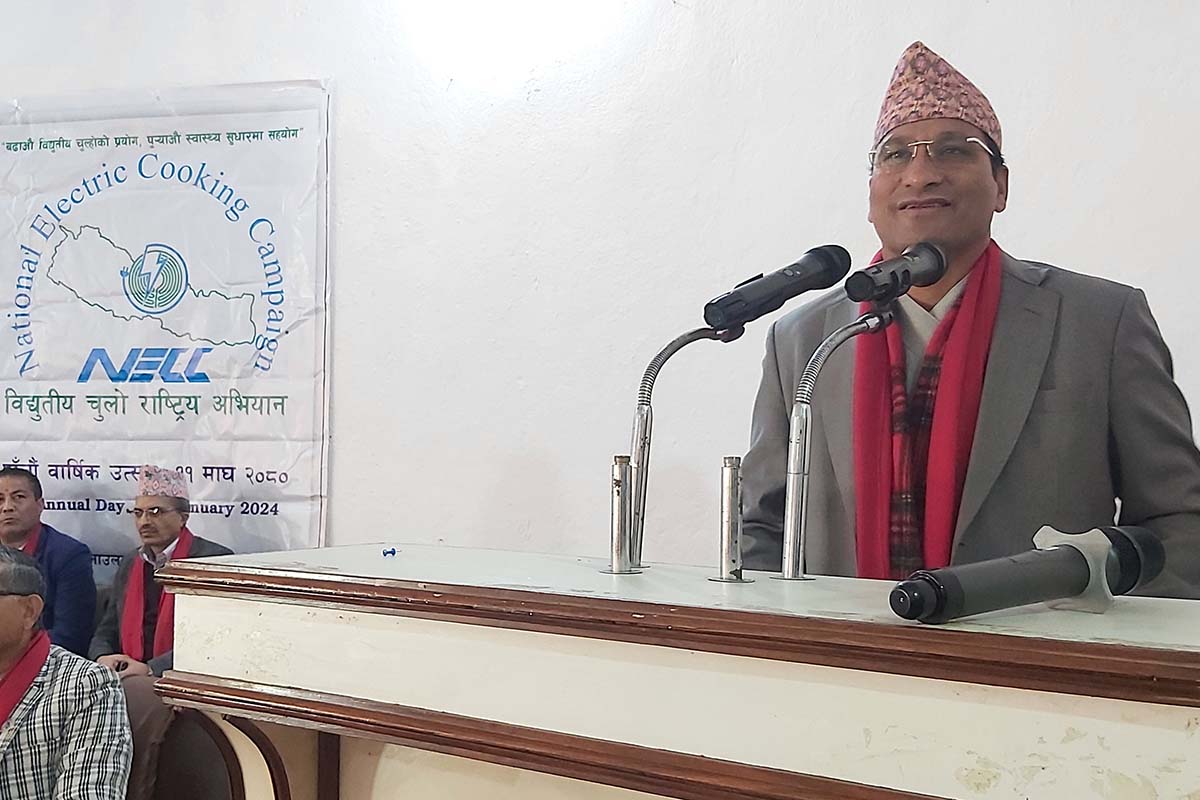 Energy Minister Basnet emphasizes need to increase electricity consumption