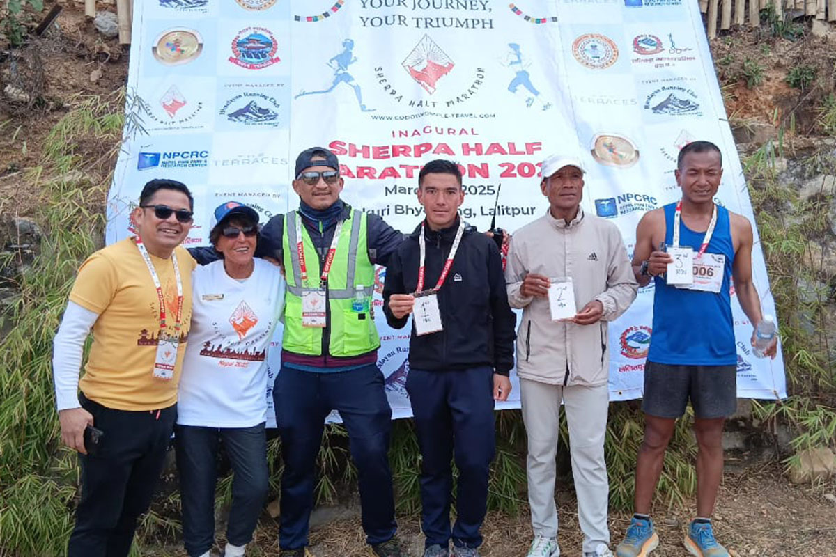 Sherpa Half Marathon 2025 takes place at The Terraces Resort and Spa, boosts adventure tourism in Nepal