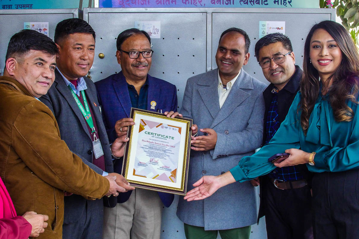 CIUD, Bottlers Nepal conclude BABA project in community schools