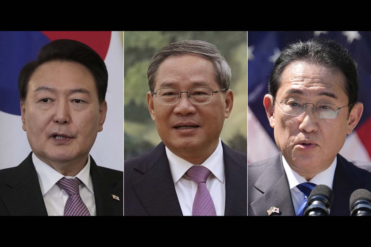S Korea, China, Japan vow to ramp up cooperation in rare summit