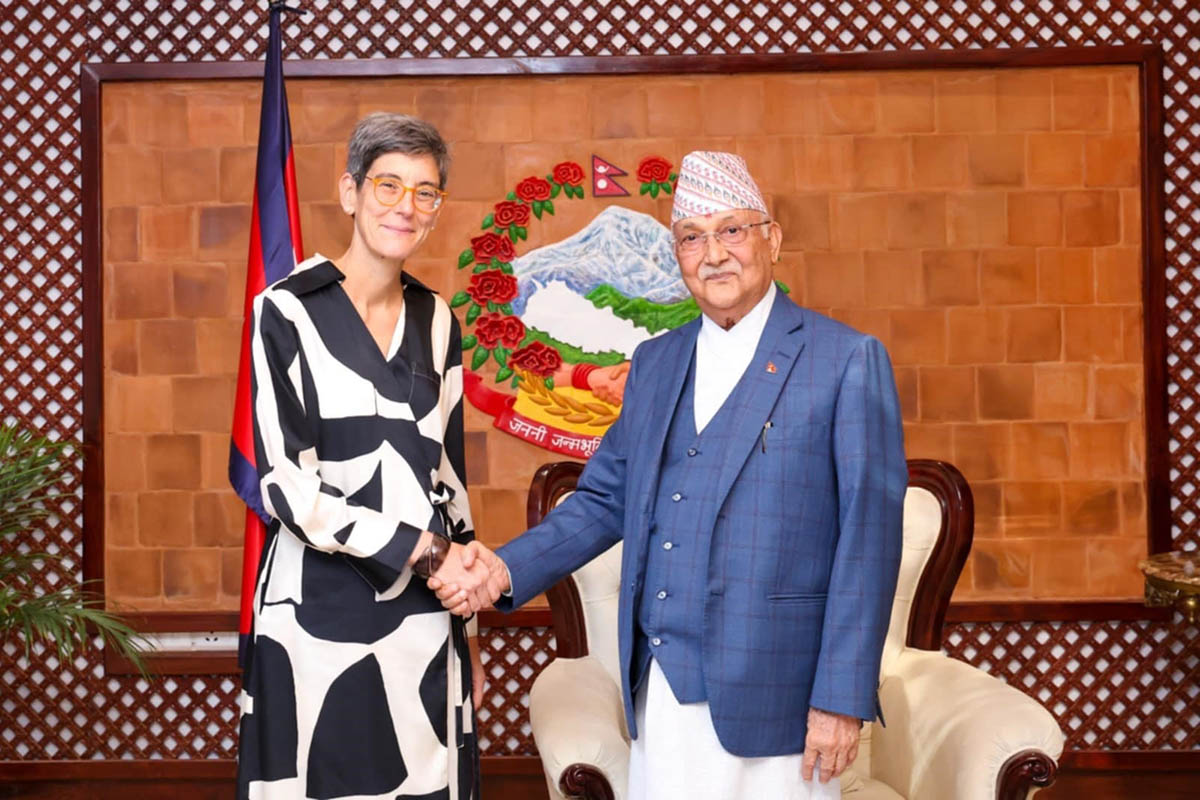 PM Oli urges Swiss government to boost foreign investment in Nepal