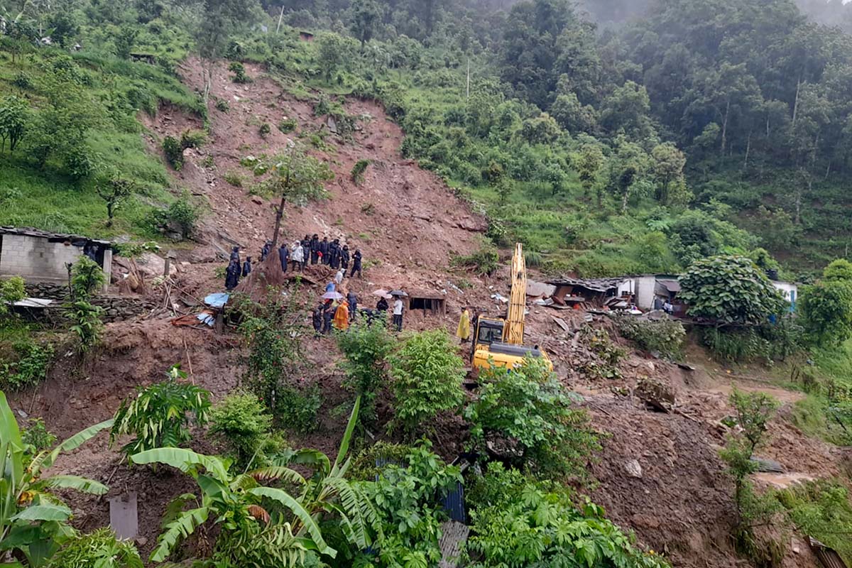 Floods, landslides claim 134 lives; search continues for missing