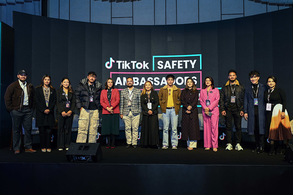 TikTok hosts event with Safety Ambassadors to promote digital safety in Nepal