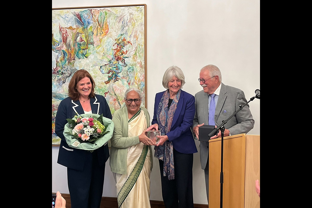 Activist Trupti Mehta becomes first Indian to be honoured with Walter Scheel Award for her pioneering work
