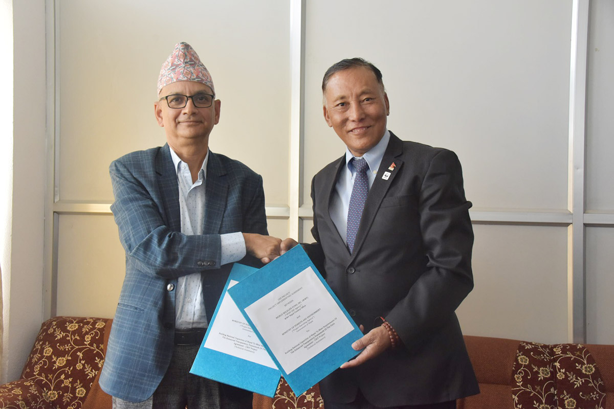 WWF Nepal, MoFE launch project to enhance climate transparency