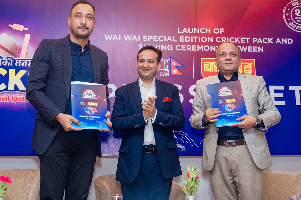Wai Wai launches cricket special edition packet to celebrate Nepal's participation in ICC T20 WC
