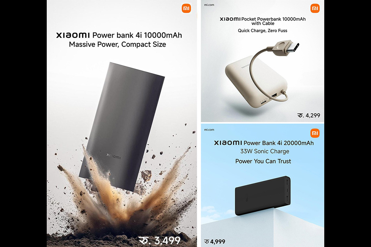 Xiaomi launches new high-capacity fast charging power banks in Nepal